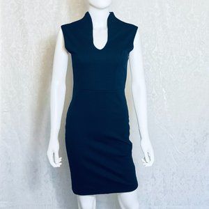 Rolla Coster Navy Fitted Cotton/ Spandex Dress
